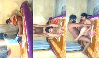 Horny Desi Bhabhi Masturbating and Fucking