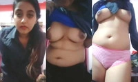 Hot Desi Girl Shows her Boobs and pussy