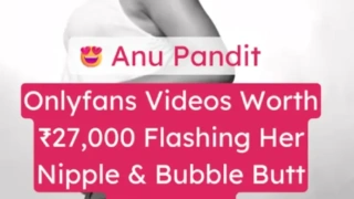 Famous Insta Influencer Anu Pandit Flashing Nipple And Bubble Butt In OnlyFans Tease Video