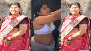 Mallu Aunty Dusky Boobs Show & Chudai Video