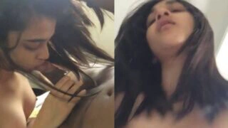 NRI Girl in Canada Hot Blowjob & Cock Video HD