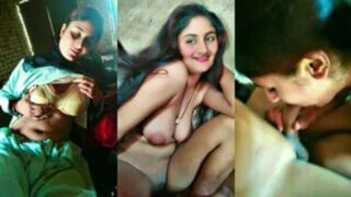 Watch Cute Bhabhi Tight Pussy Sucking chudai